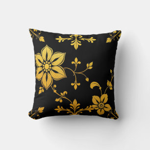 Cojín Decorativo Colección Floral Elegante Lujo Popular