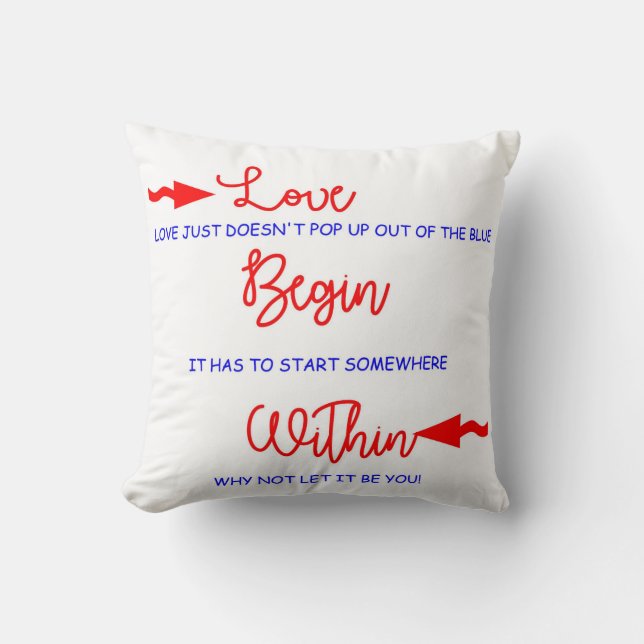 Cojín Decorativo Colección LBW (Anverso)