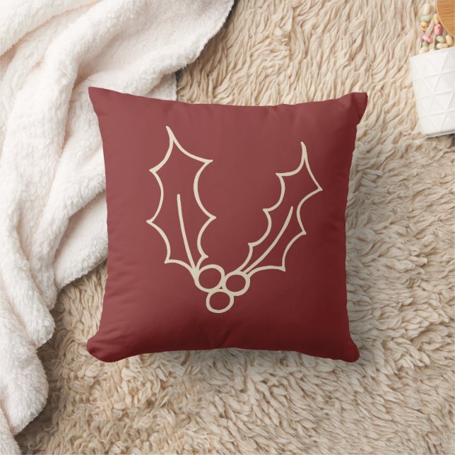 Cojín Decorativo Colección Navidades simples - Holly (Manta)