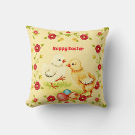 Cojín Decorativo Colección navideña de pollo pequeño de la época de