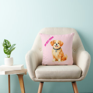 Cojín Decorativo Colección Personalizada de Aseo Moderno para Perro