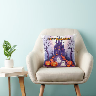Cojín Decorativo Colección Popular de Halloween Espeluznante y Lind