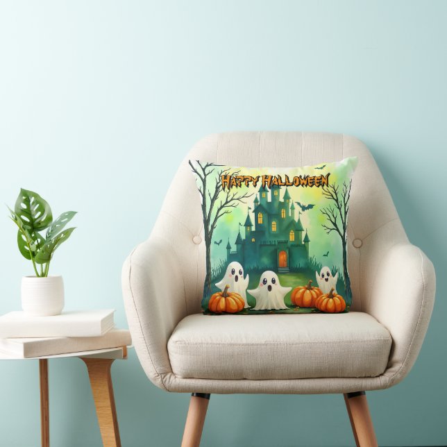 Cojín Decorativo Colección Popular de Halloween Espeluznantemente L (Silla)