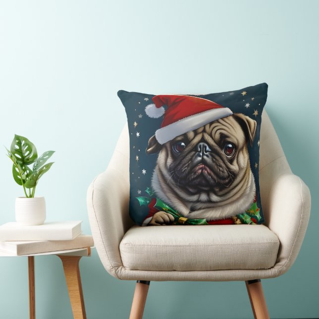 Cojín Decorativo Colección Puggy Claus (Silla)