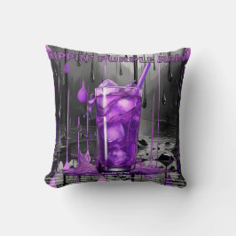 Cojín Decorativo Colección Sippin de Lluvia Púrpura