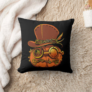 Cojín Decorativo Colección Steampumpkin de Halloween Victoriano