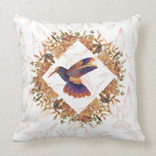 Cojín Decorativo Colibrí
