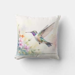 Cojín Decorativo Colibrí