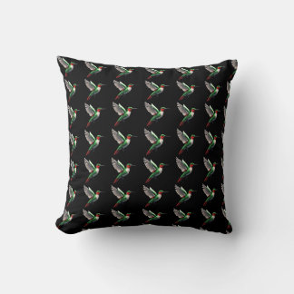 Cojín Decorativo Colibrí verde