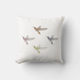 Cojín Decorativo Colibríes coloridos