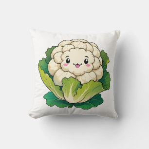 Cojín Decorativo Coliflor Kawaii