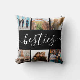 Cojín Decorativo Collage de fotos Besties Friend