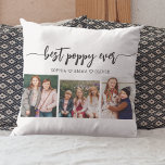Cojín Decorativo Collage de fotos de abuelos y nietos<br><div class="desc">Celebra tu amapola con el Cojín decorativo del Collage de fotos de los Abuelos Poppy. Este keepsake personalizado incluye un bello collage de preciadas fotos, que capturan momentos especiales con sus nietos. Está decorado con materiales de alta calidad y aporta un toque elegante y sentimental a cualquier espacio, perfecto para...</div>