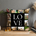 Cojín Decorativo Collage de fotos familiar personalizado<br><div class="desc">Collage de fotos familiar de amor Cojín decorativo personalizado</div>