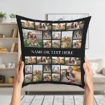 Cojín Decorativo Collage de fotos personalizado<br><div class="desc">Crear su propio Cojín decorativo de fotos personalizado</div>