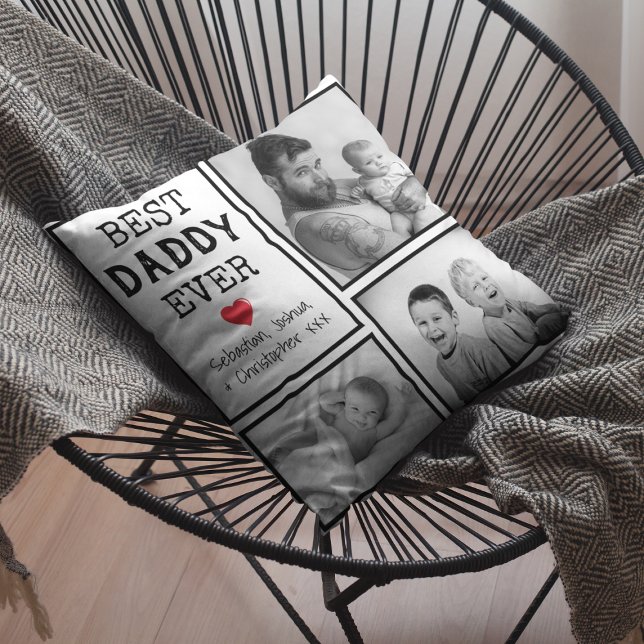 Cojín Decorativo Collage de fotos | Personalizado (Subido por el creador)