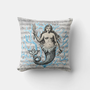Cojín Decorativo Collage de Siren of the Sea