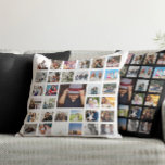 Cojín Decorativo Collage hecho por Personalizado personalizado de 3<br><div class="desc">33 Plantilla fotográfica Personalizado personalizado almohada de colección hecha por Ricaso - perfecto mantenimiento - cambiar el color de fondo haciendo clic en "personalizar más adelante"</div>