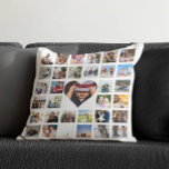Cojín Decorativo Collage hecho por Personalizado personalizado de 3<br><div class="desc">33 Plantilla fotográfica Personalizado personalizado almohada de colección hecha por Ricaso - perfecto mantenimiento - cambiar el color de fondo haciendo clic en "personalizar más adelante"</div>
