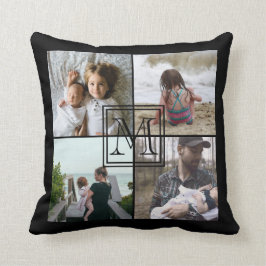 Cojín Decorativo Collage monogramed foto