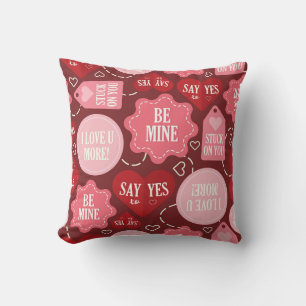 Cojín Decorativo Collage Romantic Love Notes