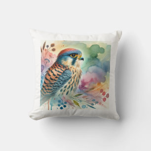 Cojín Decorativo Collared forest falcon 010824AREF107 - Watercolor