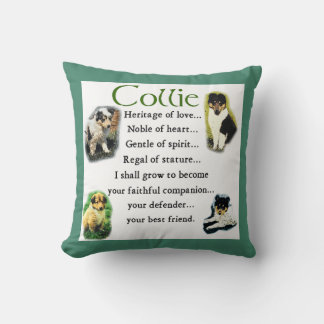 Cojín Decorativo Collie Puppy Heritage of Love