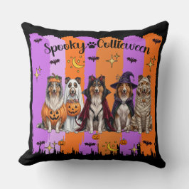 Cojín Decorativo Collies de Halloween