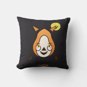 Cojín Decorativo Colmillos por nada Zorro vampiro lindo Halloween j