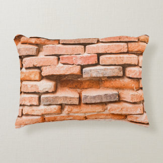 Cojín Decorativo Colocar el fondo de la pared de ladrillo antiguo y