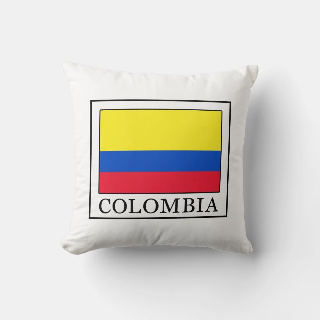 Cojín Decorativo Colombia (Anverso)