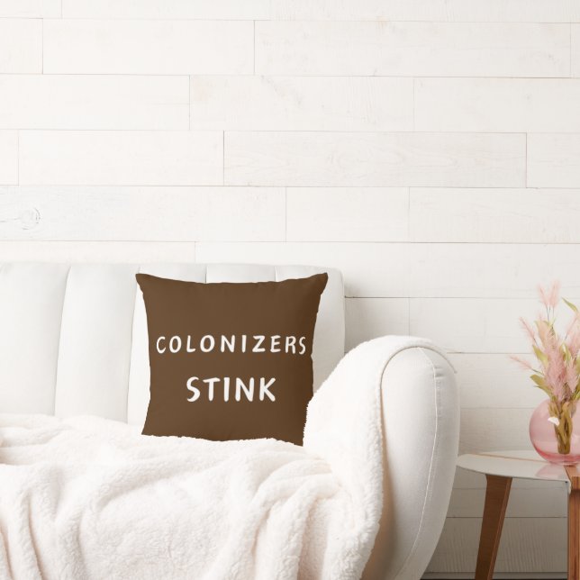 Cojín Decorativo Colonizadores Stink Pillow (Sofá)