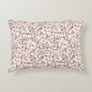 Cojín Decorativo Color Acuarela Floral