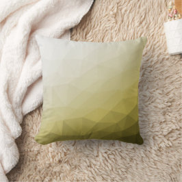 Cojín Decorativo Color amarillo gris malla fresca y elegante Patrón