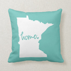 Cojín Decorativo Color casero del personalizado de Minnesota
