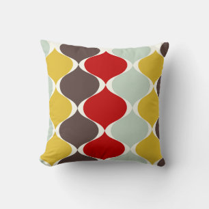 Cojín Decorativo Color de fondo de PixDezines mod ogee DIY