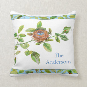 Cojín Decorativo Color de rosa y empavesado