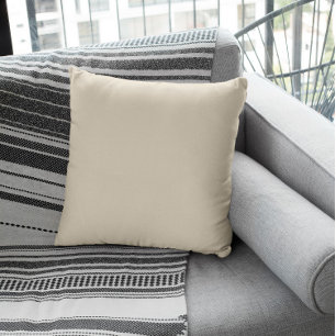 Cojín Decorativo Color de tendencia - Beige natural