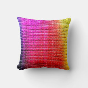 Cojín Decorativo Color del arcoiris fondo abstracto. Gradiente.abst
