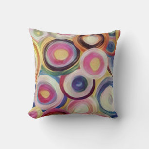 Cojín Decorativo Color del degradado, fondo de textura áspero.