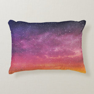 Cojín Decorativo Color mágico: Encantando el fondo del cielo.