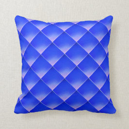 Cojín Decorativo Color moderno rosa y azul pastel