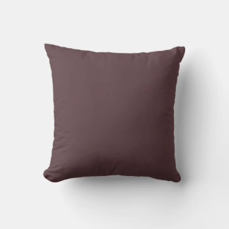 Cojín Decorativo Color Sólido Ciruela / Berenjena / Aubergine 2026