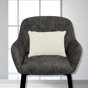 Cojín Decorativo Color sólido crema básico marfil 11x16