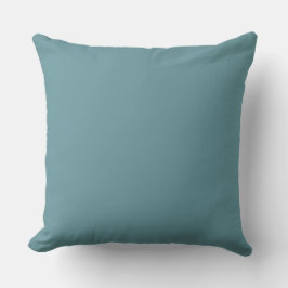Cojín Decorativo Color Sólido Turquesa, Moderno, Encantador, Sencil