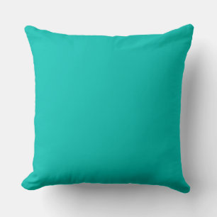 Cojín Decorativo Color sólido: Verde azulado