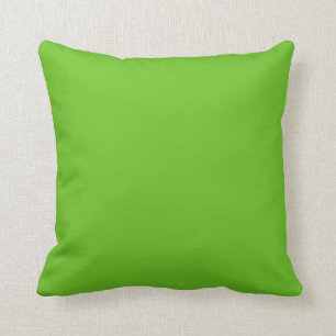 Cojín Decorativo Color sólido verde manzana