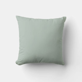 Cojín Decorativo Color Verde Eucalipto Silenciado