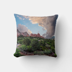 Cojín Decorativo Colorado Sleeping Gigante Fotografía Del Amanecer