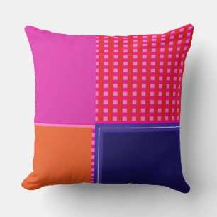 Cojín Decorativo Colores atrevidos, buen diseño gráfico